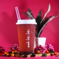 Ooh La La Fruit Teas logo - Similar company to The Rustic Craft