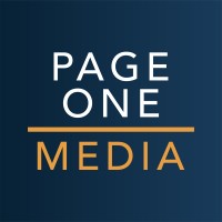 Page One Media logo - Similar company to Mediabox Productions (Uk)