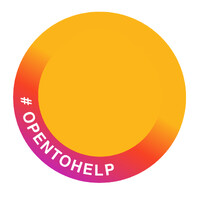 #opentohelp logo - Similar company to Petejam, Llc