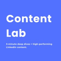The Content Lab logo - Similar company to Content O'Er Tea