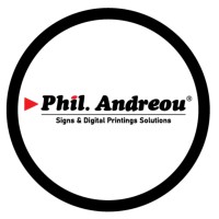 Phil. Andreou Signs & Digital Printing Solutions logo - Similar company to Phil. Andreou Warehouse & Shelving Solutions