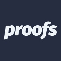 Proofs logo - Similar company to Fraya