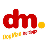 Dog Man Hotdogs logo - Similar company to Marco Atacado