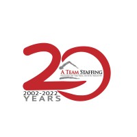 A Team Staffing logo - Similar company to Aymie Staffing Solution