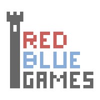 Red Blue Games logo - Similar company to Spark Plug Games