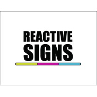 Reactive Signs logo - Similar company to Cv Graphics