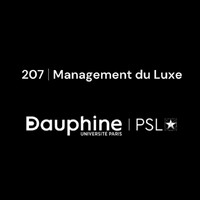 Master 207 - Management du Luxe - Université Paris Dauphine PSL logo - Similar company to L.E.P Academy