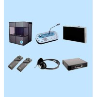 Hire IR RF Bosch simultaneous interpretation equipment Rental Interpreter booth mike Headset India logo - Similar company to Siam Sport