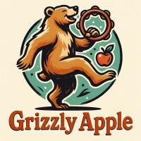 Grizzly Apple logo - Similar company to Audace.Ai