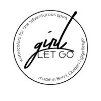 The Girl Let Go logo - Similar company to Let Go - Creative Brand Strategy