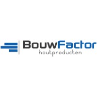 BouwFactor Houtproducten logo - Similar company to Plancker. Hout Met Een Verhaal. Voor Interieurprofessionals.