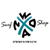 NO WAX Surfshop logo - Similar company to Bretagnelocation.Bzh