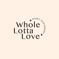 Whole Lotta Love Event Stationery logo - Similar company to Peppermint Press