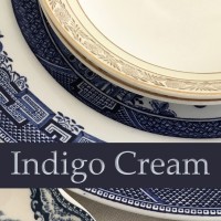 Indigo Cream Vintage