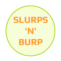Slurps N Burp logo - Similar company to Saptharushi