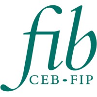fib – International Federation for Structural Concrete – Fédération Internationale du Béton logo - Similar company to Seced - Society For Earthquake And Civil Engineering Dynamics