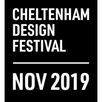 Cheltenham Design Festival logo - Similar company to Mail Boxes Etc. Cheltenham