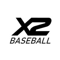 X2 Baseball logo - Similar company to Vaulted Baseball