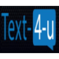 Text-4-U logo - Similar company to Printmaster