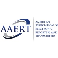 American Association of Electronic Reporters and Transcribers (AAERT) logo - Similar company to Voicescript