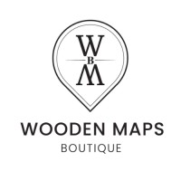 Wooden maps sculptures logo - Similar company to Mithraeum