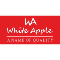 White Apple logo - Similar company to 8 Miles Jeans