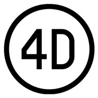 Fourth Dimension (4D) logo - Similar company to Snakebyte Studios Inc.