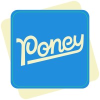 Poney logo - Similar company to Tabletoptown