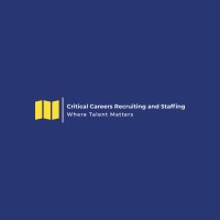 Critical Careers Recruiting and Staffing LLC logo - Similar company to Corporate Connection Recruiting & Staffing, Inc.
