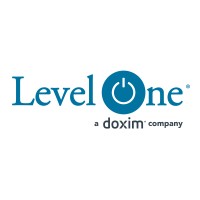 Level One, a Doxim company logo - Similar company to Striata, A Doxim Company
