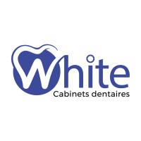 White cabinets dentaires logo - Similar company to Intellident.Ch