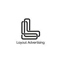 Layout Advertising logo - Similar company to Be Vision