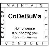 CoDeBuMa logo - Similar company to Dibbs.Be