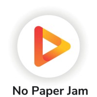 NO PAPER JAM logo - Similar company to Studio Olga