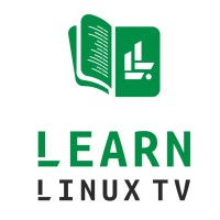 Learn Linux TV logo - Similar company to Davidbombal