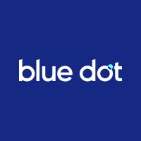 Blue dot logo - Similar company to Actiview.Io