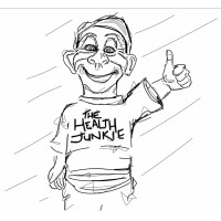 The Health Junkie logo - Similar company to Studio Djembe