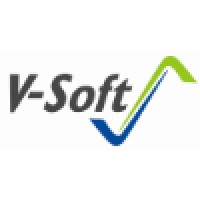 V-Soft logo - Similar company to V