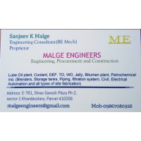 MALGE ENGINEERS logo - Similar company to Warpp Engineers Pvt Ltd