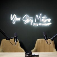 Stay Focused Podcast logo - Similar company to Wild Man Drinking Company
