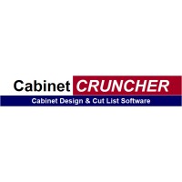 CabinetCRUNCHER Cabinet Design and Construction Software logo - Similar company to Bridgewood Design | Cutlist Plus