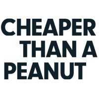 Cheaper Than A Peanut logo - Similar company to Schwaa