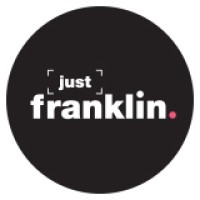 Just Franklin logo - Similar company to 2020 Media International