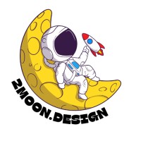 To the Moon! Design Studio logo - Similar company to Designneed - Ux/Ui Product Design