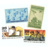 STAMPS FOR THE WOUNDED