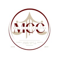 SVKM's NMIMS Kirit P. Mehta School of Law Moot Court Committee logo - Similar company to Nmims Kpmsol Alumni Association
