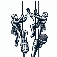 Screwgates & Screwballs Rope Access Podcast logo - Similar company to Teehee