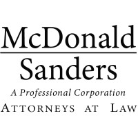 McDonald Sanders, P.C., Attorneys at Law logo - Similar company to Decker Jones, P.C.