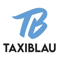 Taxi Blau logo - Similar company to Querida Basura