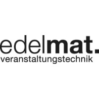 edelmat. GmbH Veranstaltungstechnik logo - Similar company to Action-Light Veranstaltungstechnik Gmbh